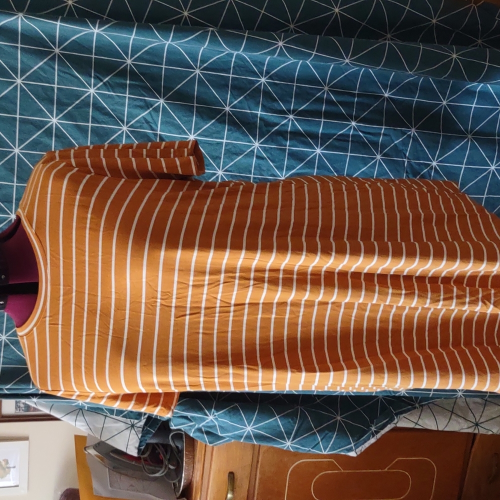 F21 striped 3x t-shirt dress